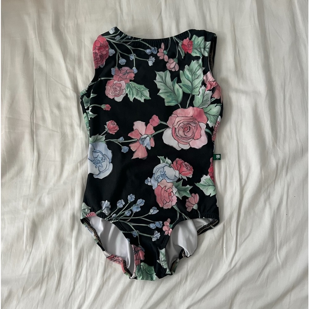 floral lucky leo leotard
